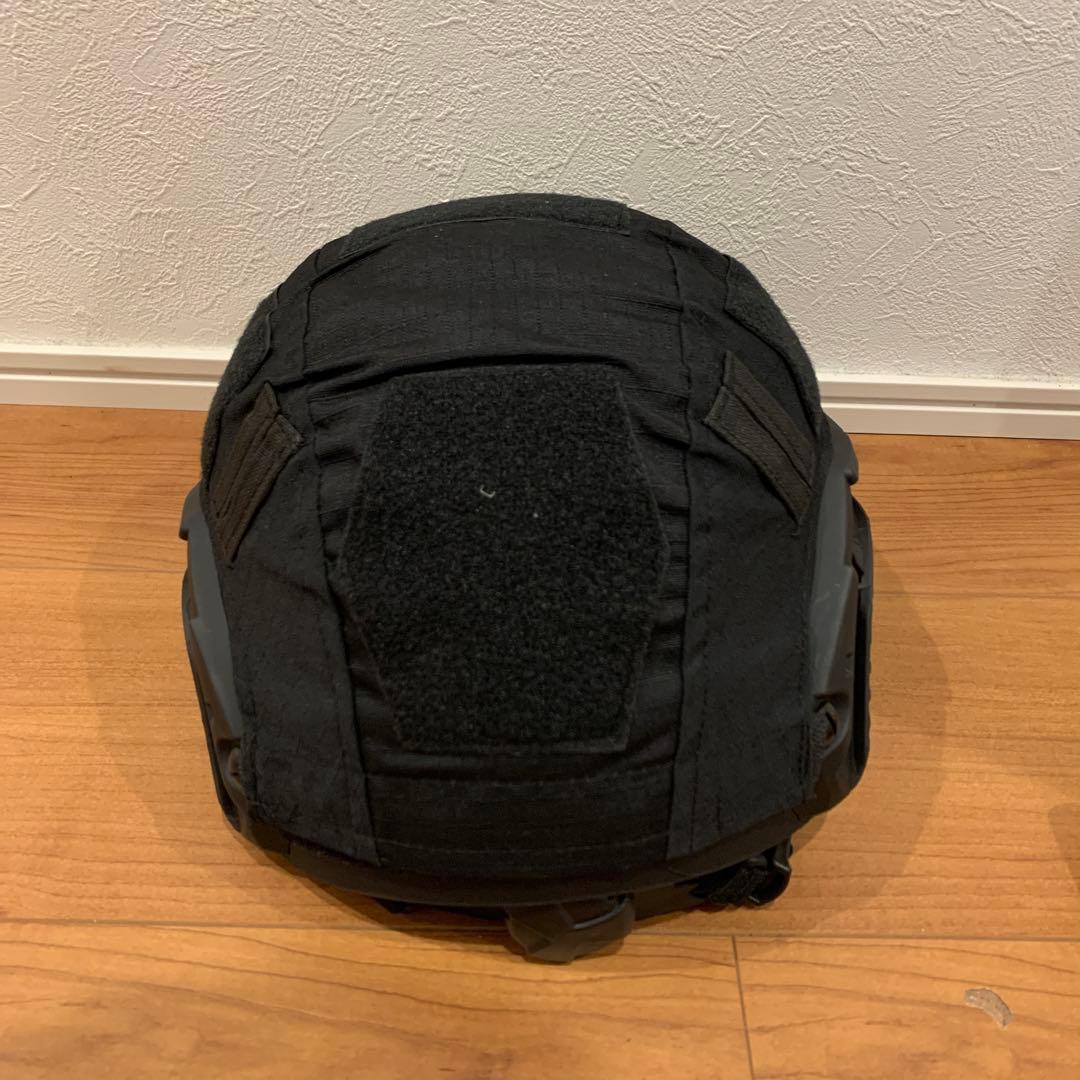 チームウェンディ タイプ ヘルメットレールアダプター付き サバゲー装備 ブラック