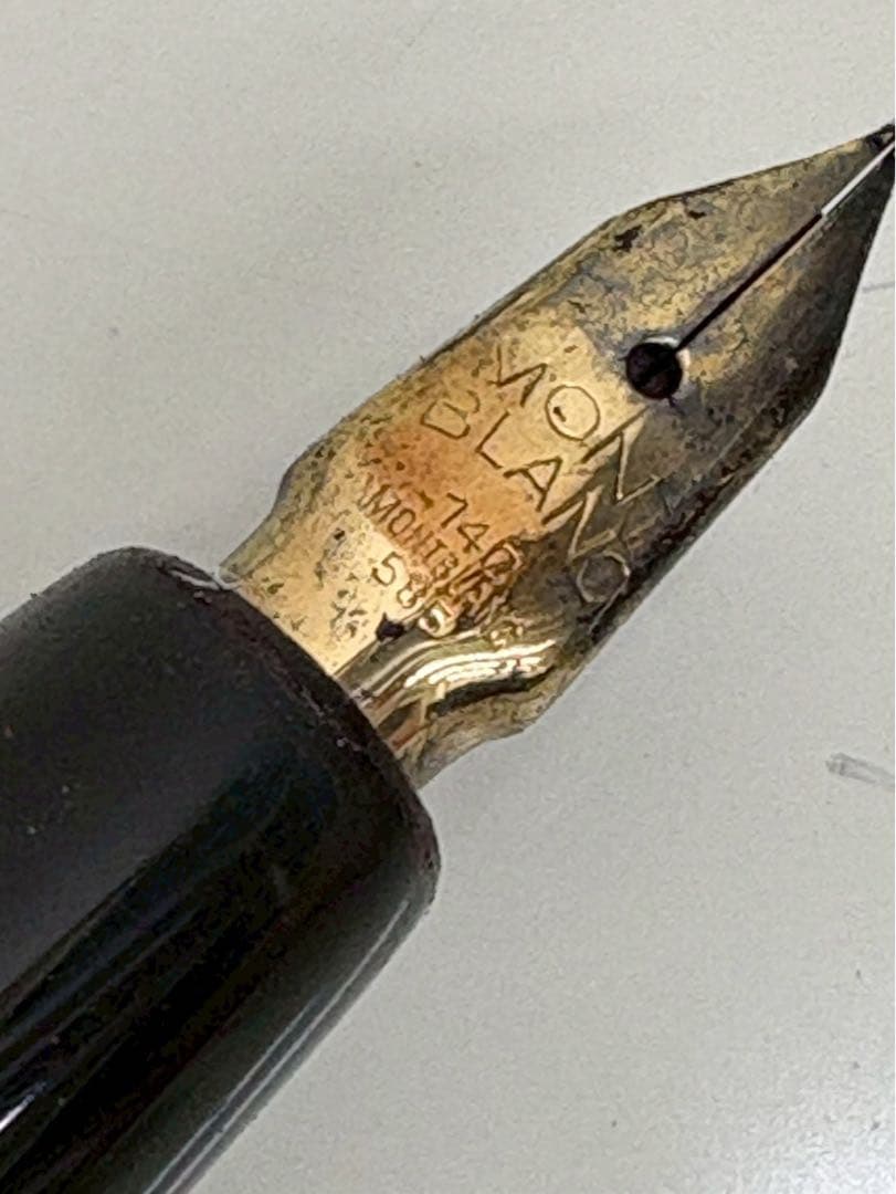 MONTBLANC モンブラン 254 万年筆 14C 585 中古品