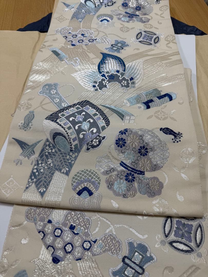 宝尽くし未仕立て袋帯