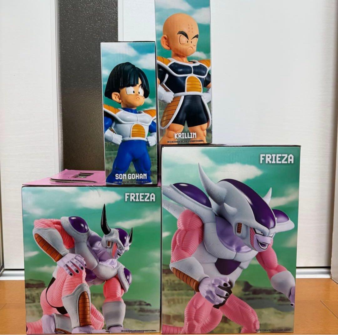 ドラゴンボール 一番くじ ナメック星フィギュアフリーザ クリリン悟飯