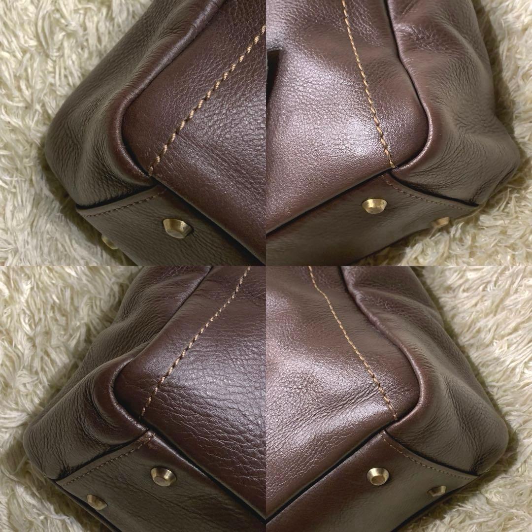 美品✨土屋鞄 プロータ 2way ブリーフケース レザー ブラウン A4 大容量