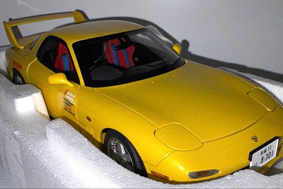 マツダ アンフィニ RX-7 頭文字D 1/18 MAZDA オートアート