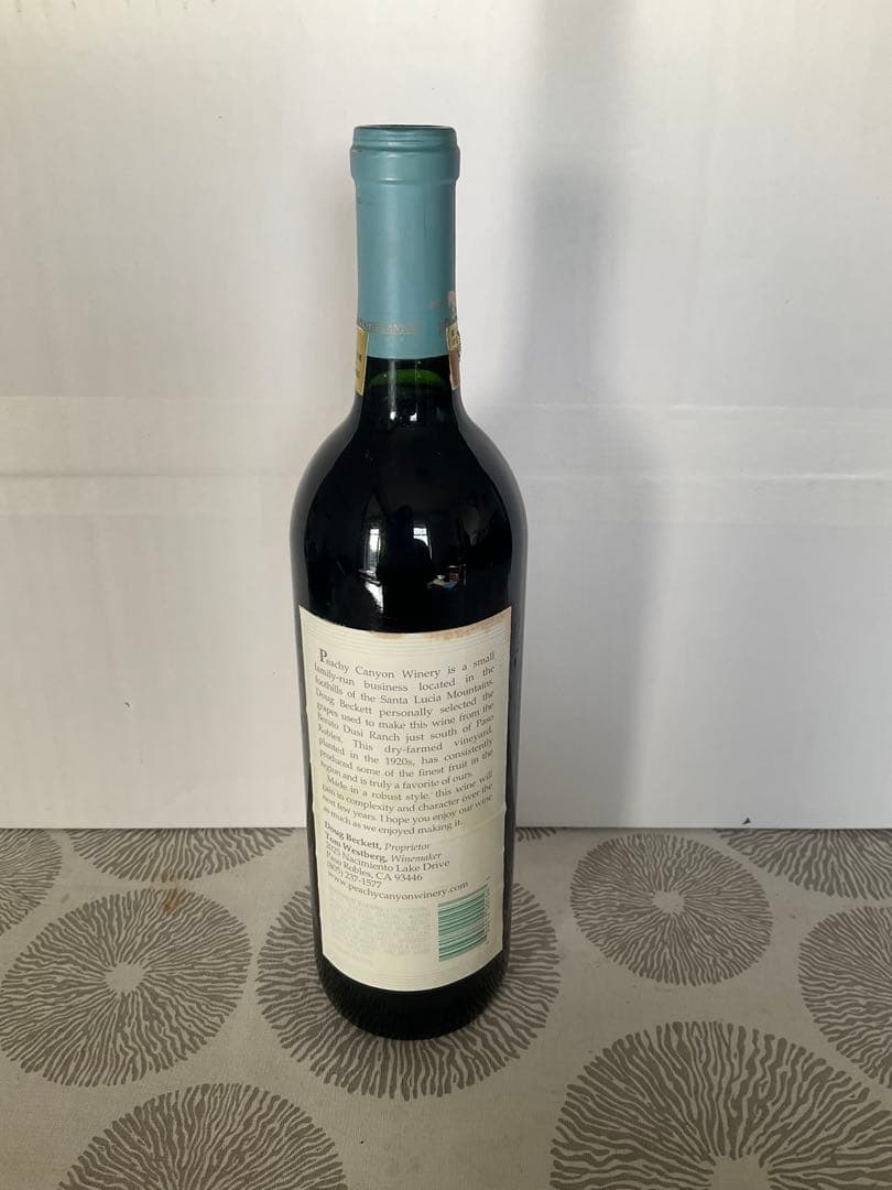 Peachy Canyon 1998 赤ワイン