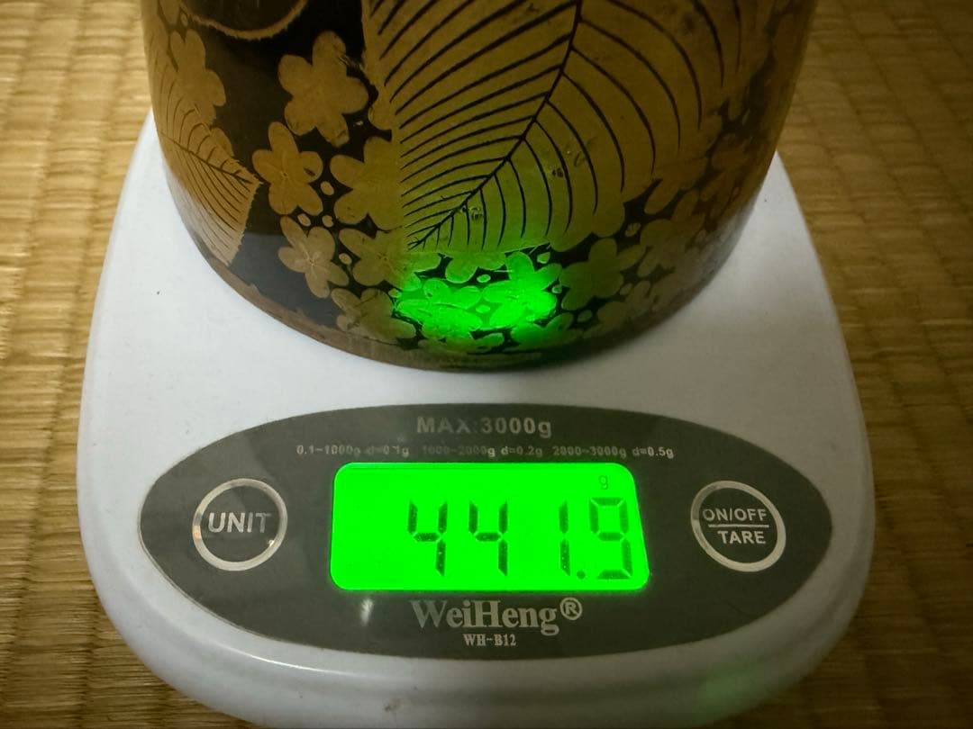 更に最終値下げ！　小鼓　蒔絵　鼓　胴　和楽器　つづみ　骨董　太鼓