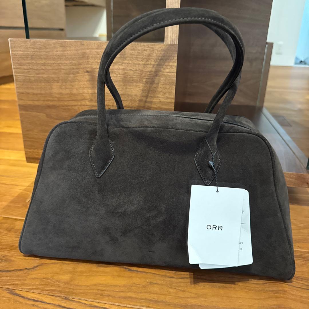 ORR CURVY BAG SUEDE M オル　バッグ　ブラウン