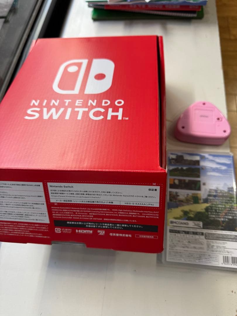 Nintendo Switch（有機ELモデル）カスタマイズ＋マイクラ＋ちいかわ