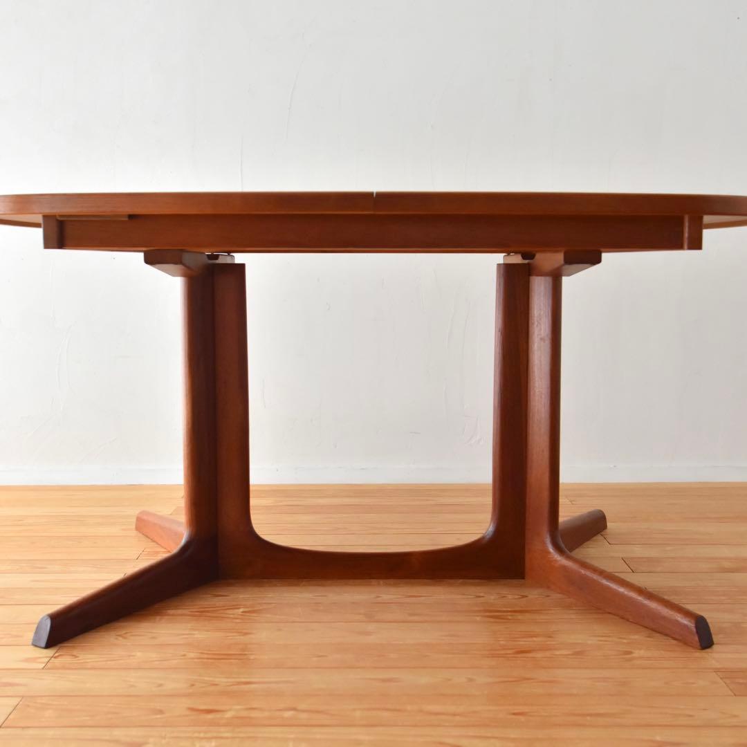 デンマーク　エクステンションテーブル　gudme møbelfabrik チーク