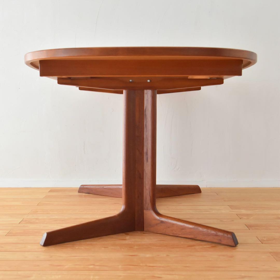 デンマーク　エクステンションテーブル　gudme møbelfabrik チーク