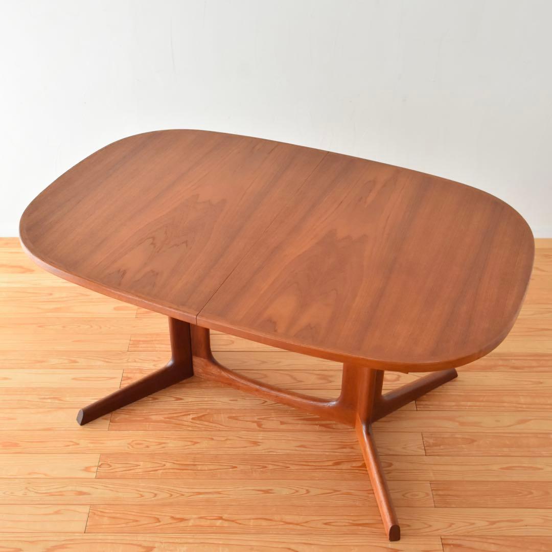 デンマーク　エクステンションテーブル　gudme møbelfabrik チーク