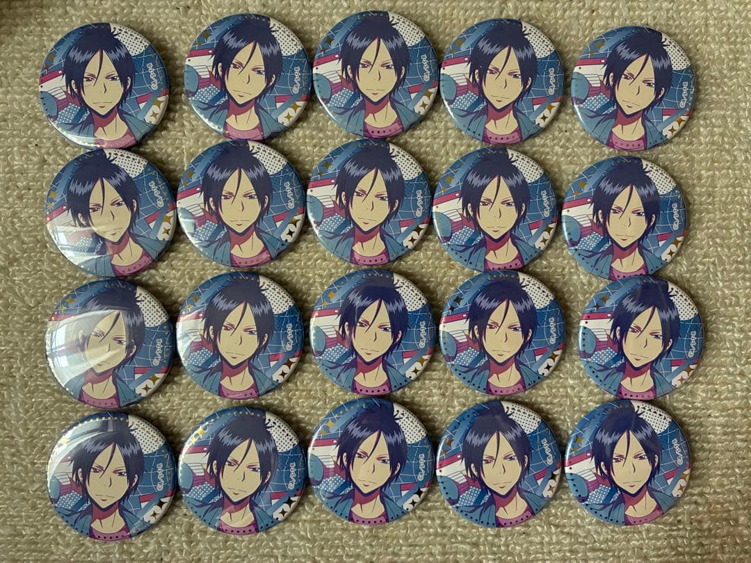 六道骸缶バッジ20個セット