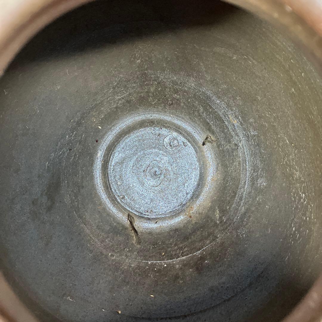 希少　種子島　よきの焼　壺　飾り台　花瓶　置物　骨董品　古美術品　能野焼