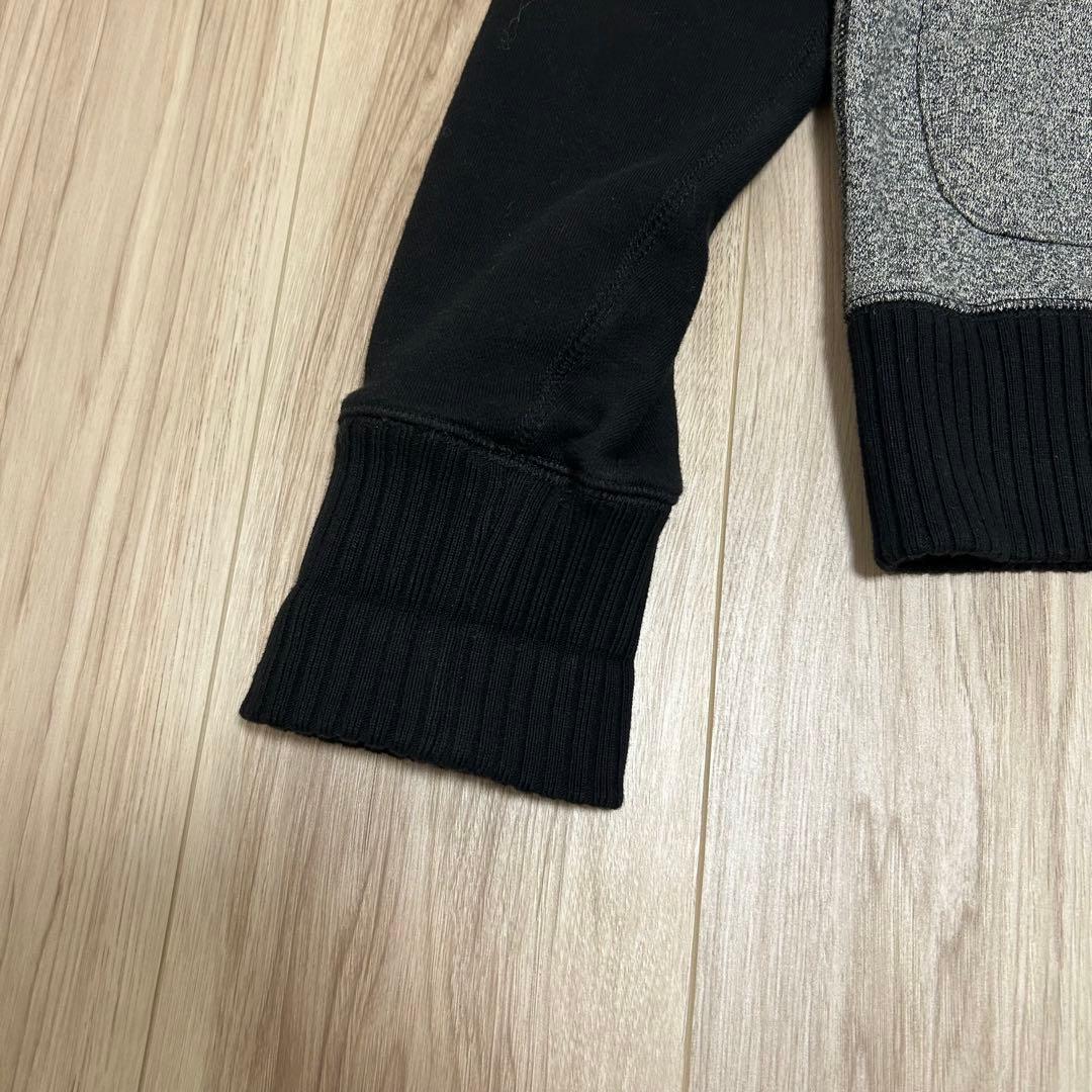 【美品】VANSON バンソン　ジップ　ジャケット　スウェット　ワッペン刺繍