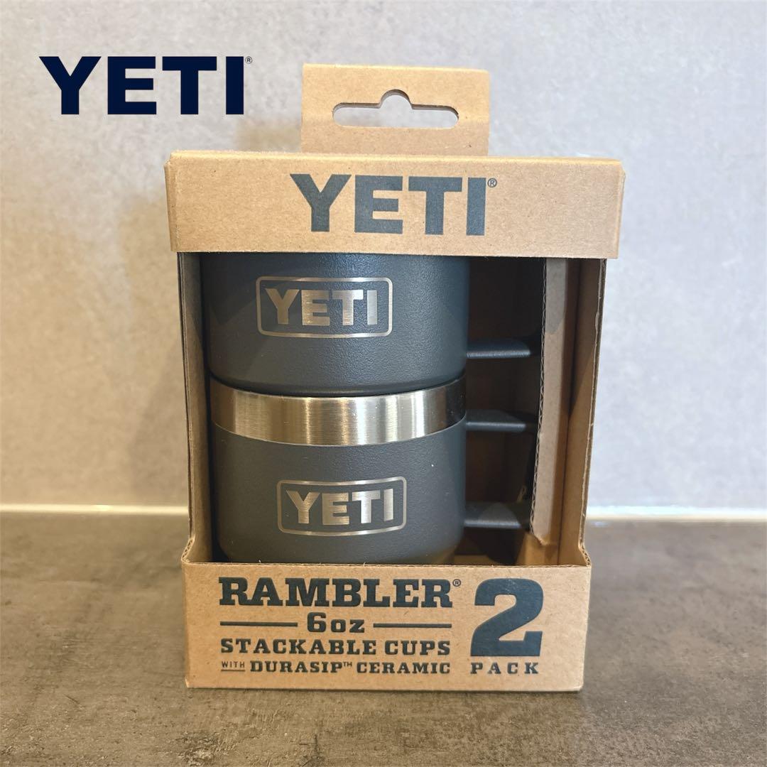 【新品未開封】YETI イエティ ランブラー 6oz マグ2個セット キャンプ