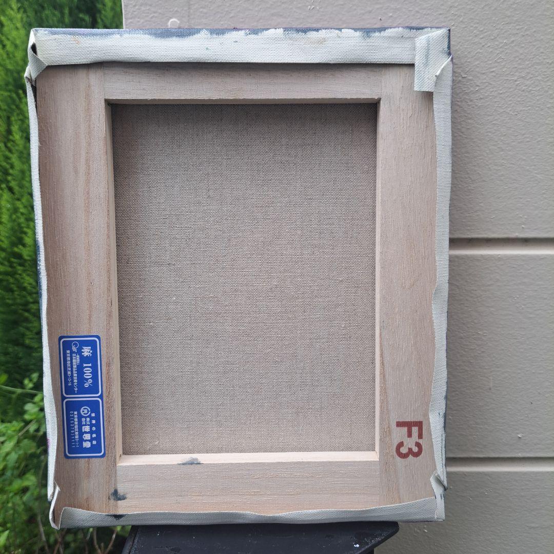 キャンバス油絵 　専用　ダンシングフラワー　渋華やかおしゃれアート