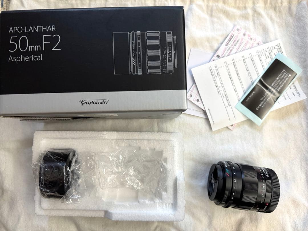 Voigtlander APO-LANTHAR 50mm F2 Eマウント
