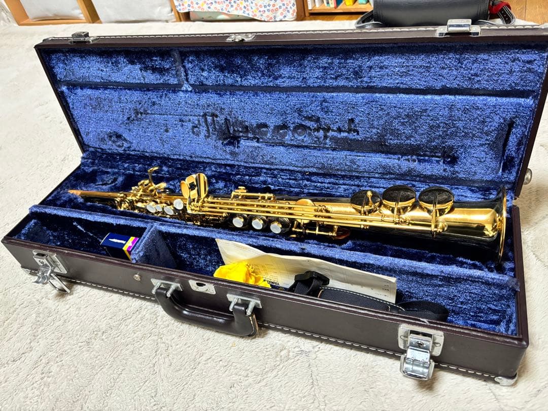 ソプラノサックス YAMAHA YSS-62 ケース付き