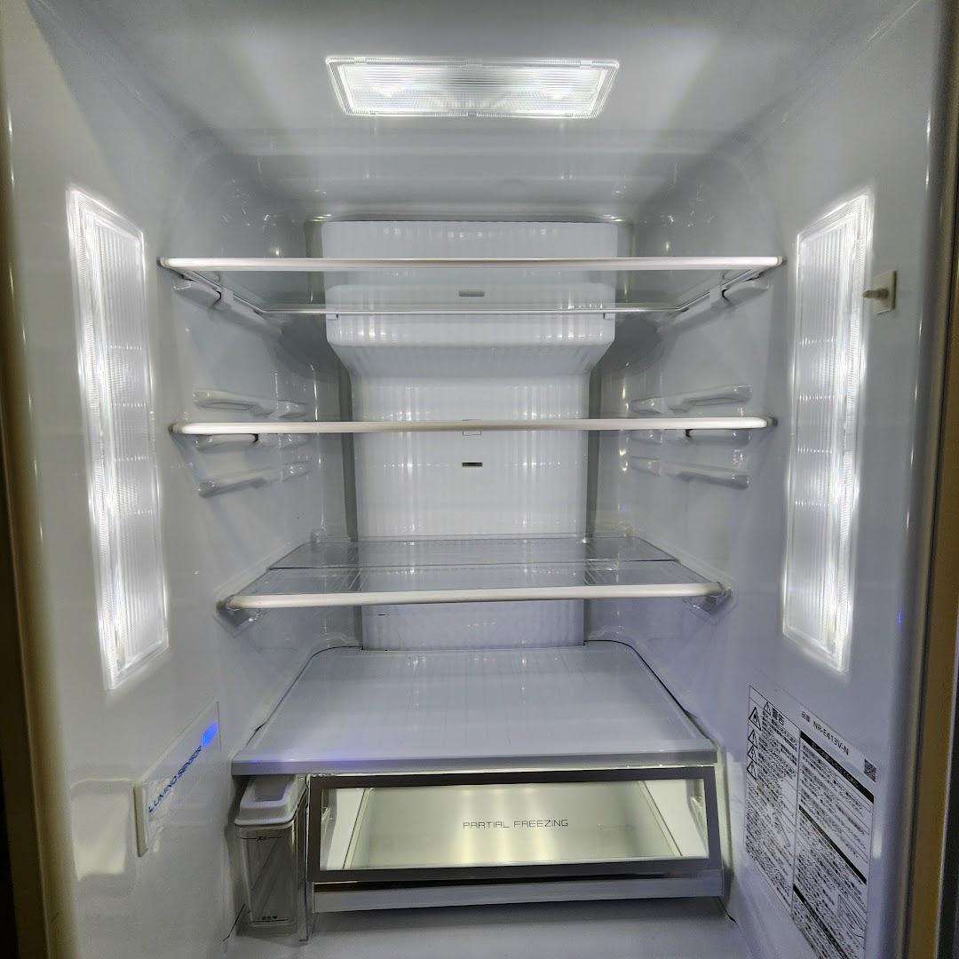 2018年製　パナソニック　5ドア　冷蔵庫　406L NR-E413V-N