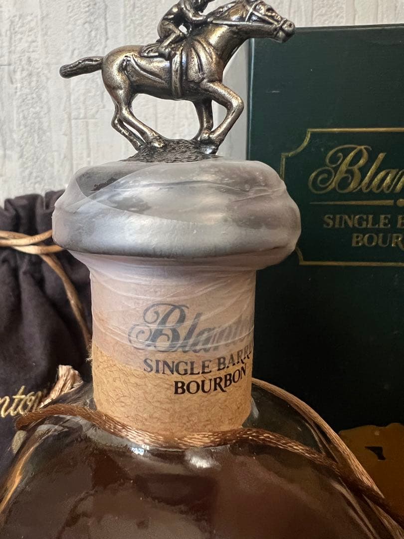 【終売品 貴重】ブラントン　シングルバレル1995年　750ml 保存袋付