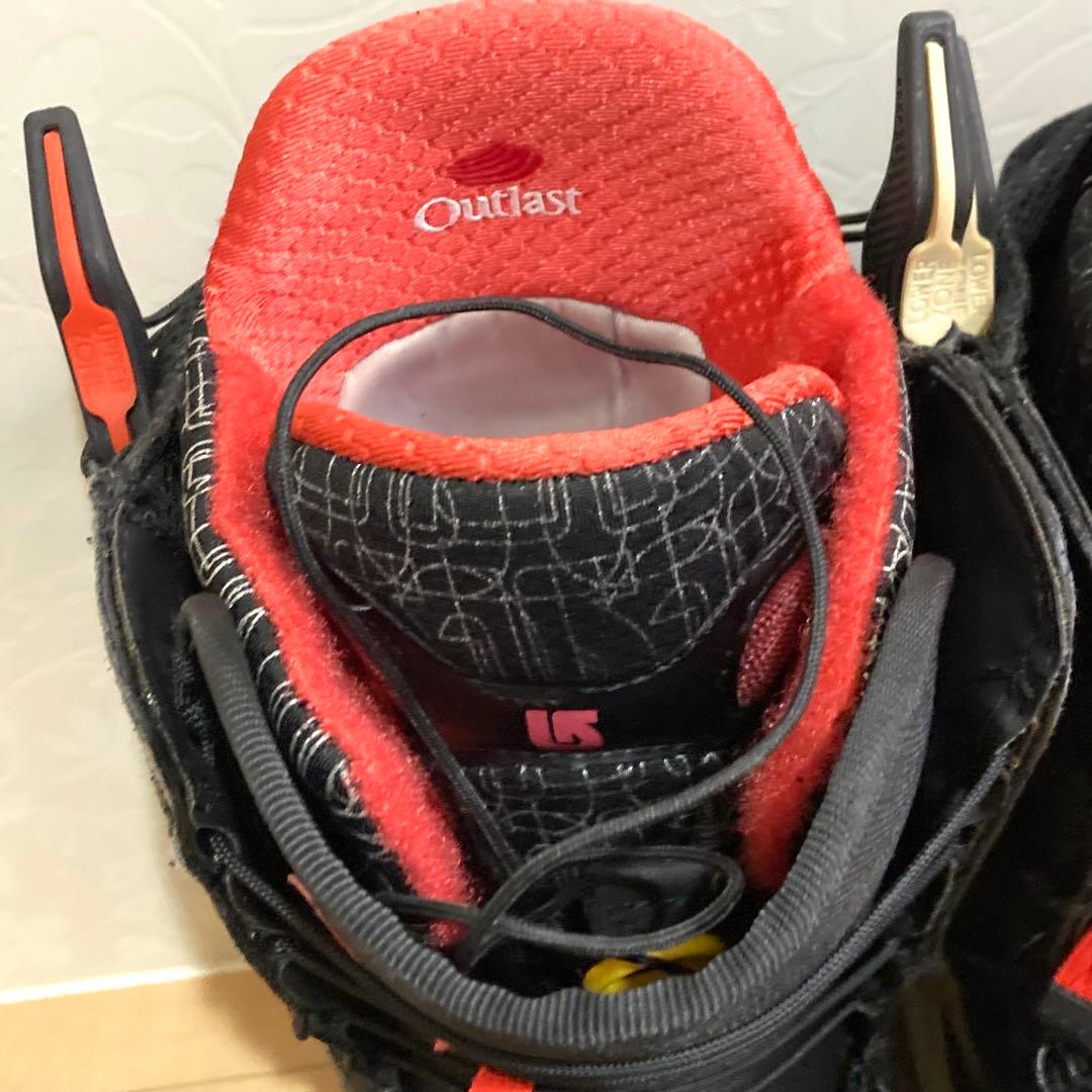 人気✨Burton ION スノーボードブーツ 27.0cm ブラック レッド