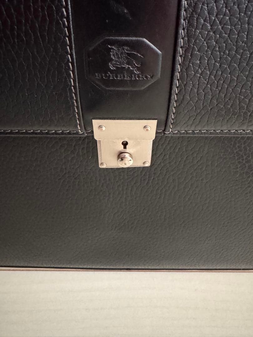 希少】BURBERRY バーバリー ビジネスバッグ ブリーフケース 黒
