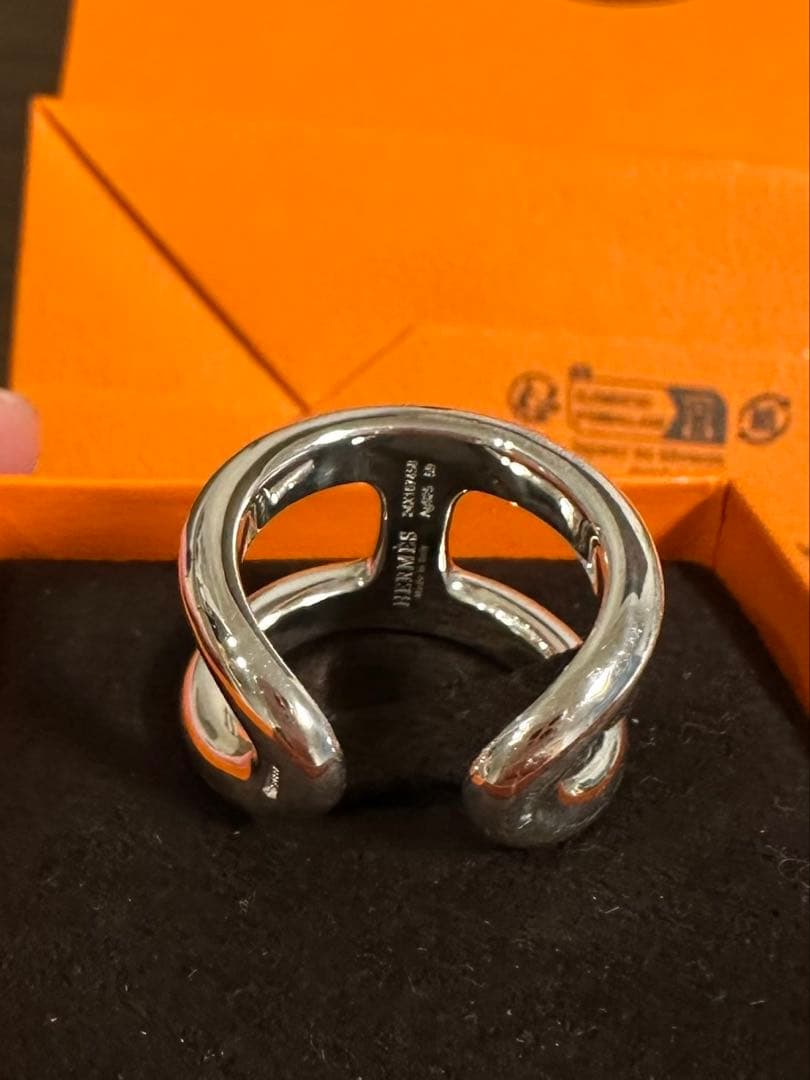 HERMES オスモズGMリング　サイズ59号