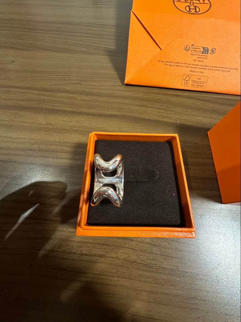 HERMES オスモズGMリング　サイズ59号