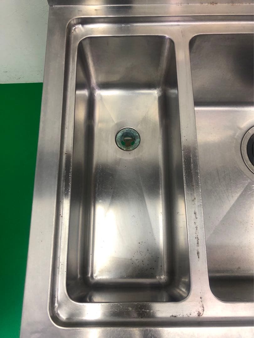 ☆地域限定送料無料☆工場整備品☆ソイルドシンク　幅1530 ステンレス　業務用