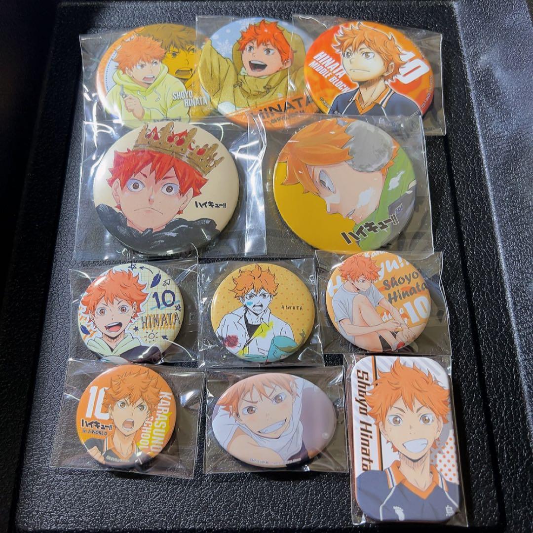 【ハイキュー!!】日向翔陽缶バッジセット