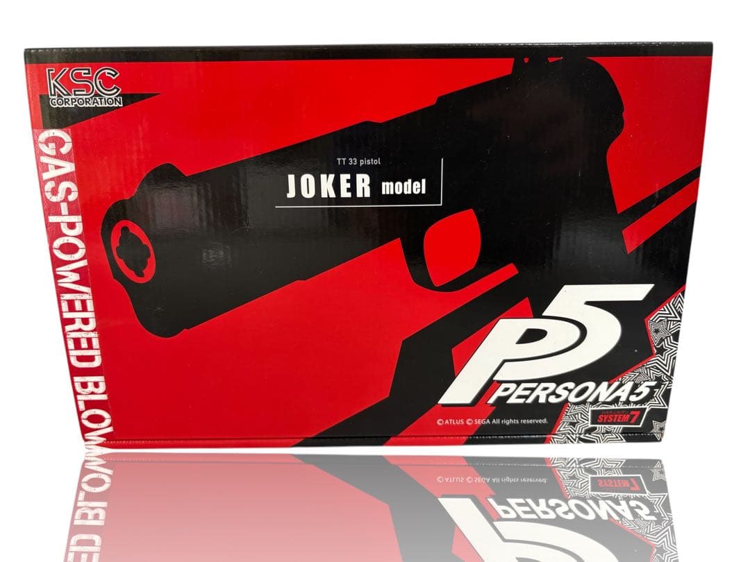 ☆未使用/極美品　ペルソナ5 TT33 pistol ジョーカーモデル KSC