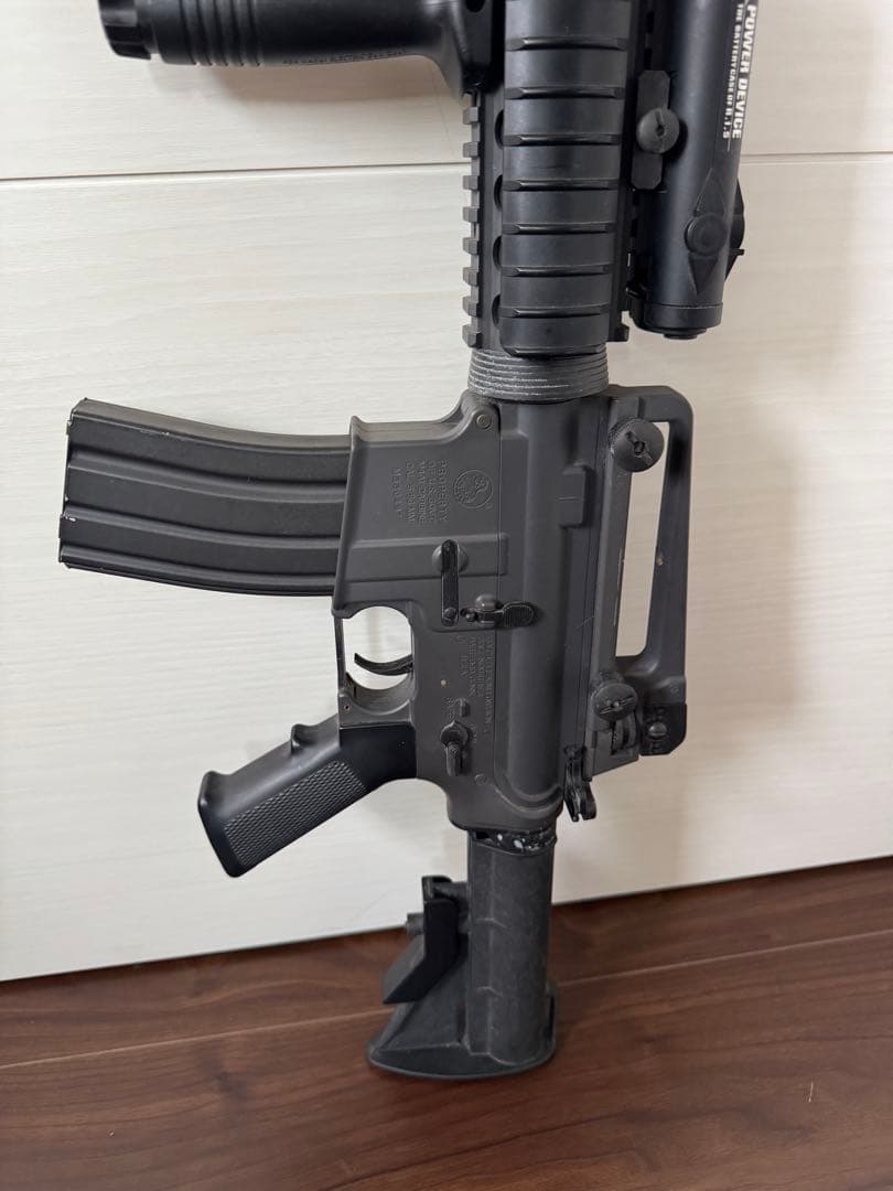 ぽ*ー様 【ジャンク】M4A1 RISバージョン　電動ガン　フォアグリップ付き