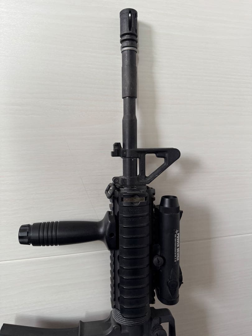 ぽ*ー様 【ジャンク】M4A1 RISバージョン　電動ガン　フォアグリップ付き