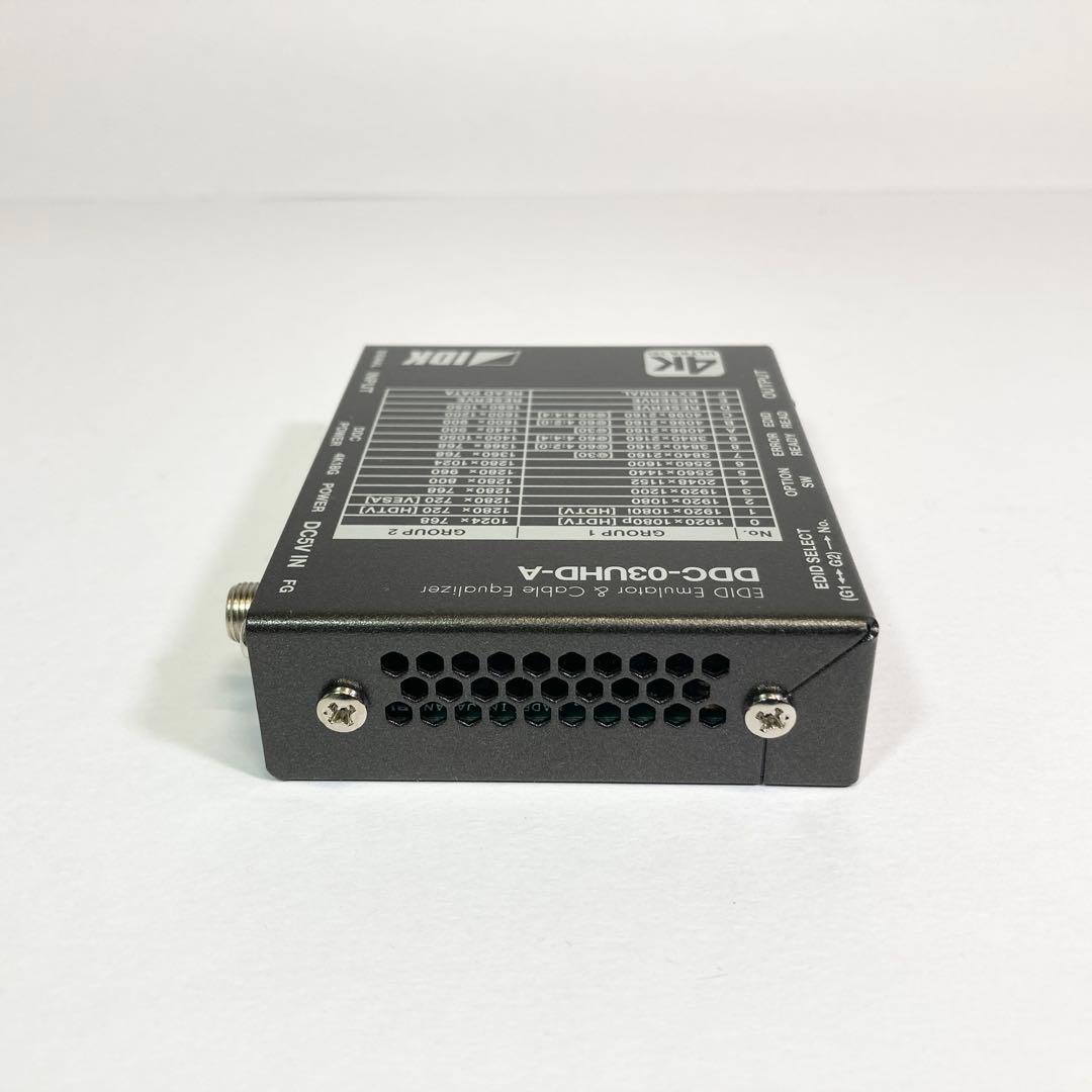 IDK DDC-03UHD-A 4K＠60対応 HDMI EDIDエミュレーター