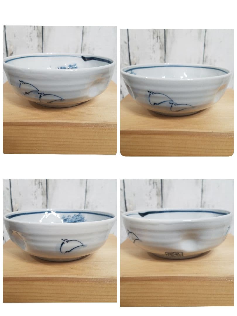 【新品/未使用】六齋窯 村田幸之介 山水 小鉢揃え　5客