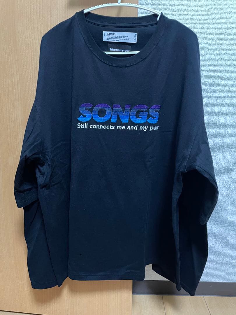 age factory×DAIRIKU songsレイヤードシャツ