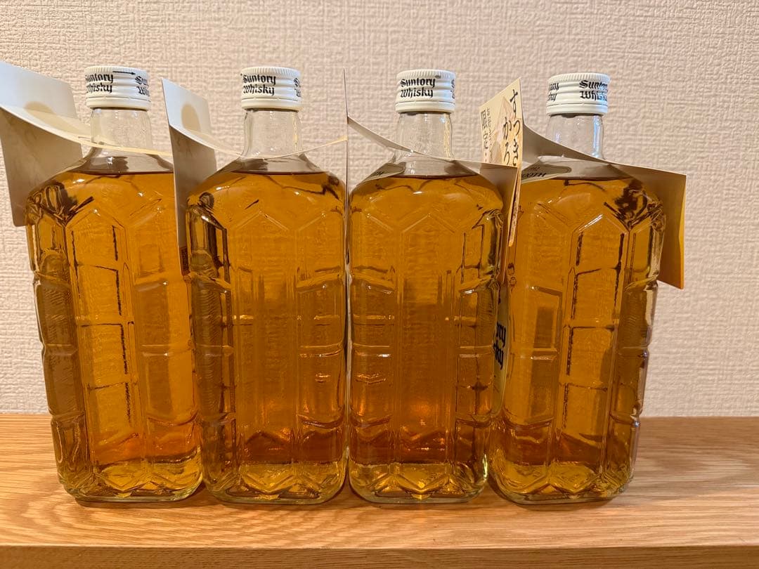 【4本セット】復刻版　サントリーウイスキー　白角　角瓶　700ml　終売品