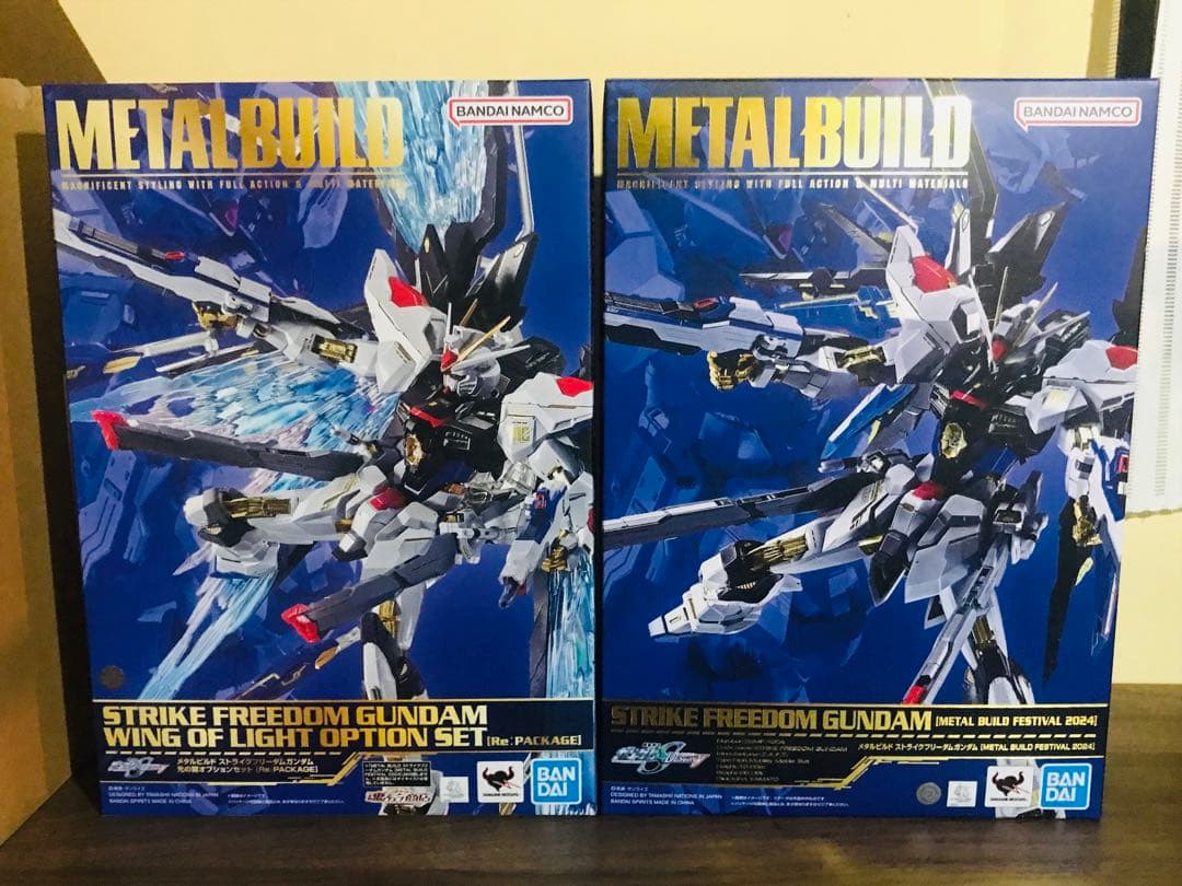 メタルビルド ストライクフリーダム ガンダム 2024 光の翼 オプション