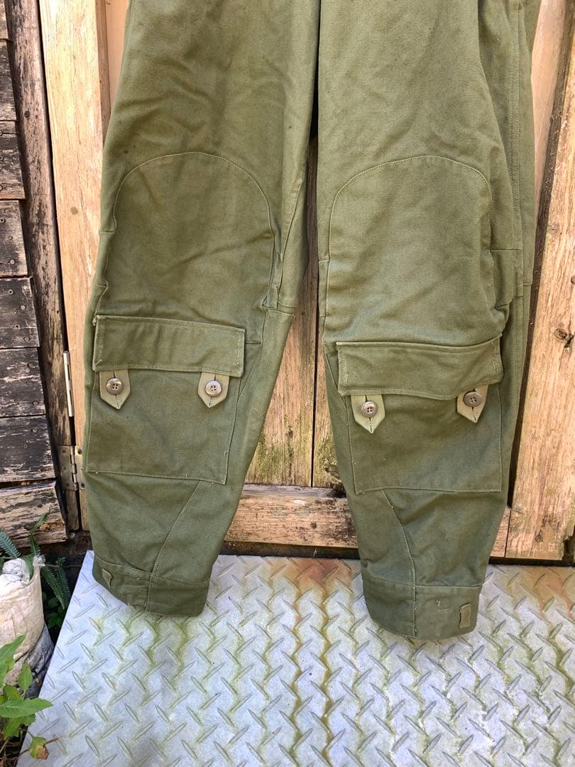 60s ヴィンテージ スウェーデン軍 モーターサイクル ジャケット パンツ