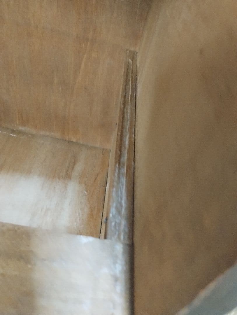 木製引き出し　整理タンス 　箪笥　2段　昭和レトロ　和骨董　古家具　無垢材