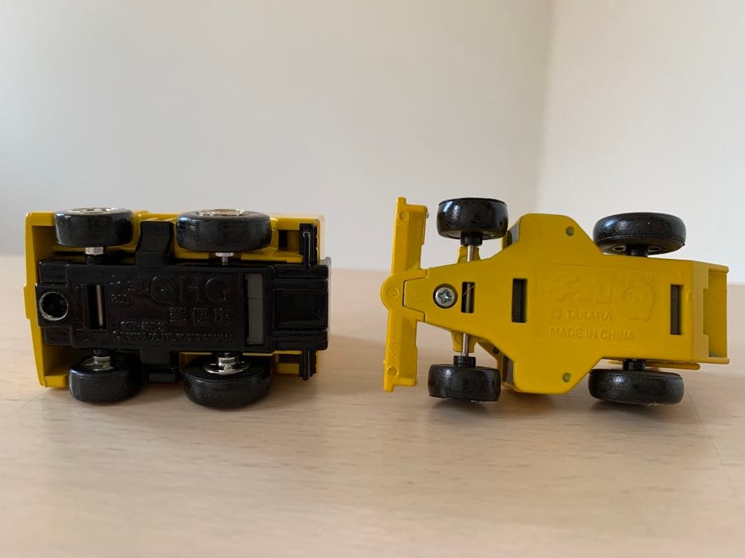 自作 チョロQ 中嶋悟 LOTUS 99T ロータス トランスポーター カスタム