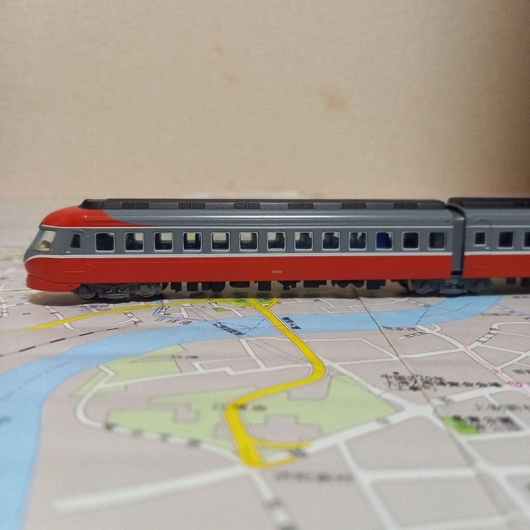 小田急ロマンスカー 3000形 Nゲージ 8両セット　マイクロエース