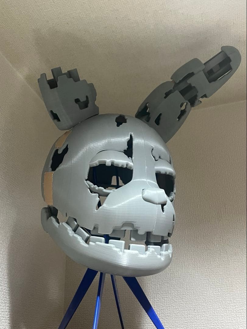 ユズ　FNAF スプリングトラップ コスプレヘルメット