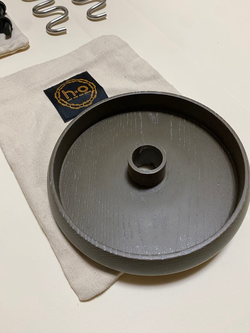 美品　hxo design ギア・ライトポール　ストレージトレーセット　グリーン