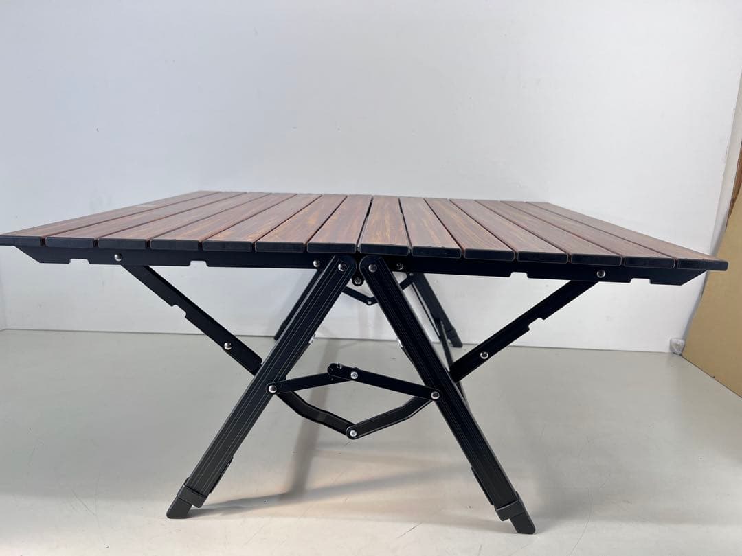 ogawa ハイ&ローテーブル ウッドテーブル アウトドア 美品