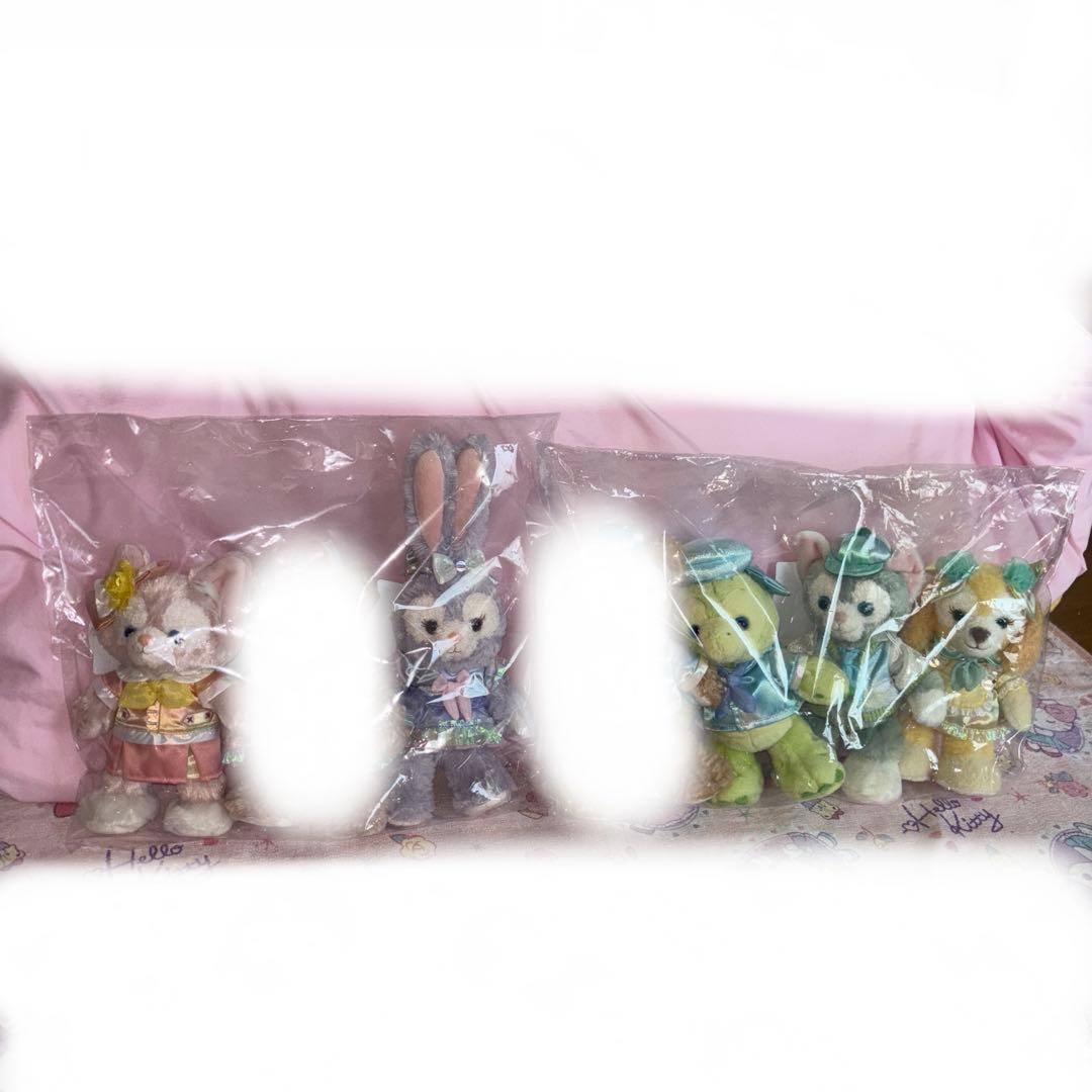 ディズニー バケーションパッケージ ポージープラッシー ダッフィー20周年 5体