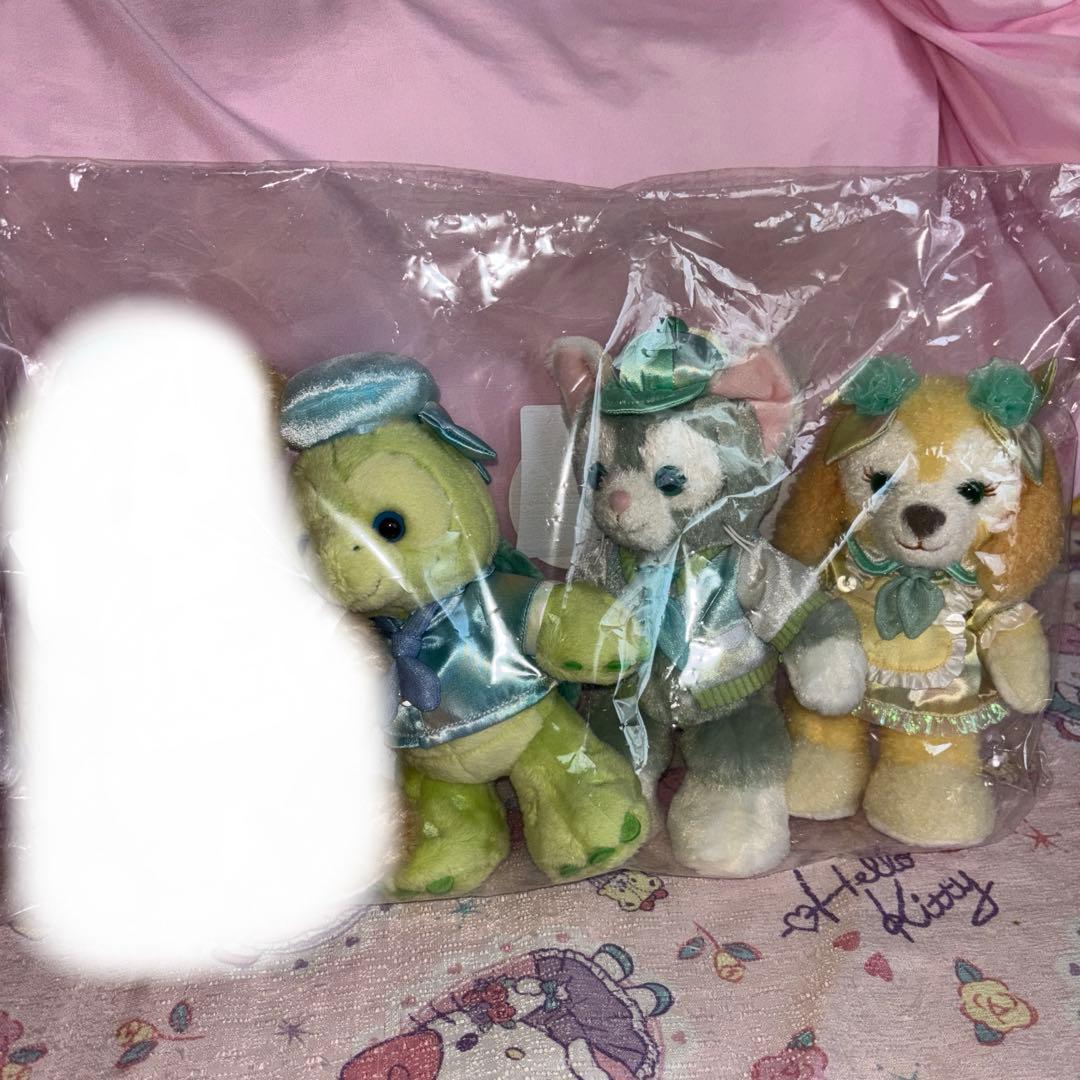 ディズニー バケーションパッケージ ポージープラッシー ダッフィー20周年 5体