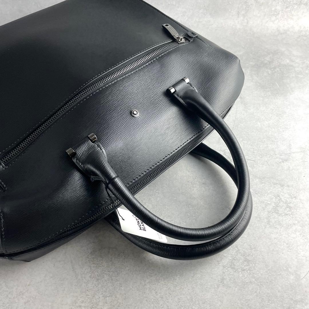 未使用✨ モンブラン Mont Blanc ビジネスバッグ レザー ブラック