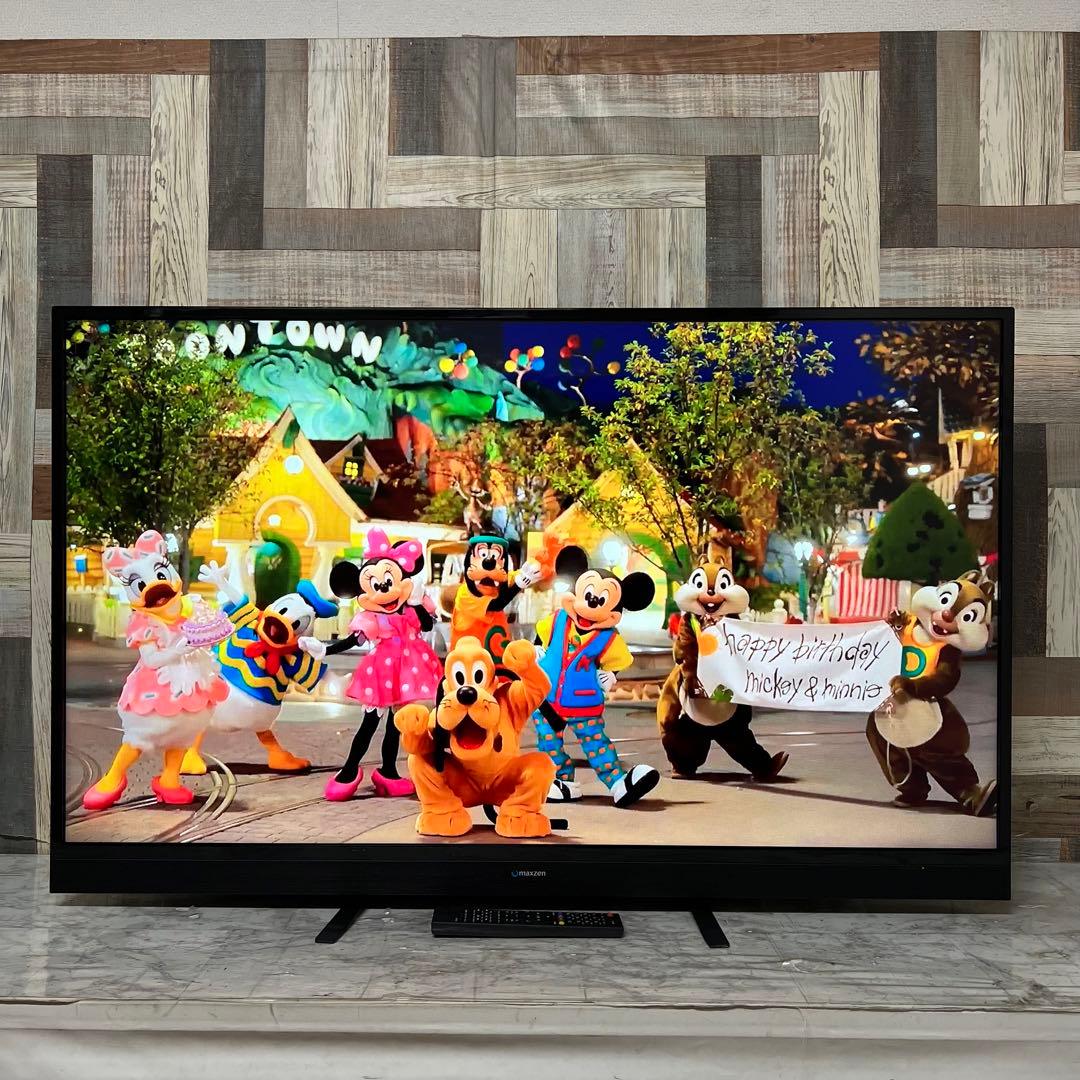 即日受渡❣️全国送料込MAXZEN50V型ゲームモード&外付HDD録画対応