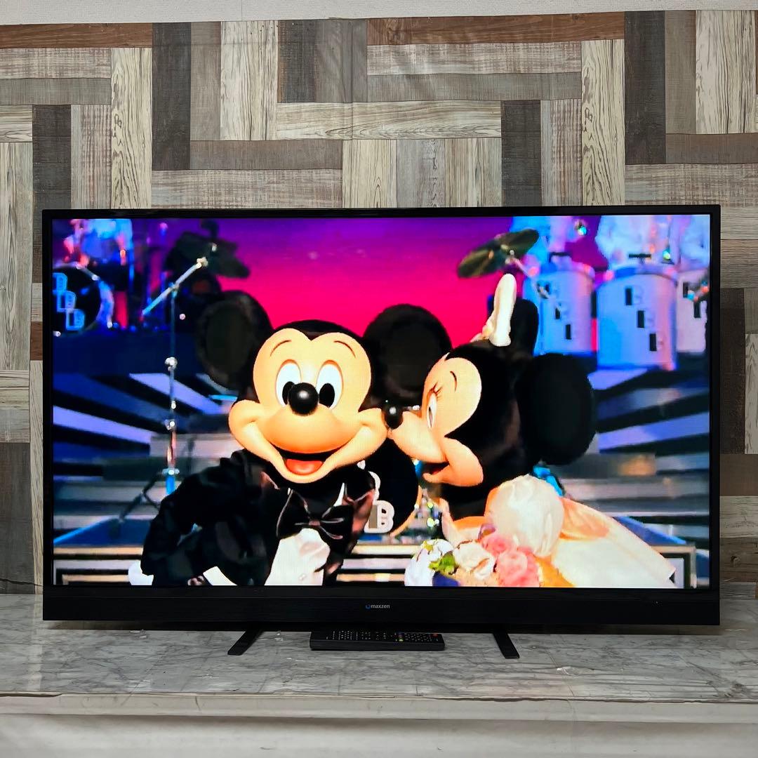 即日受渡❣️全国送料込MAXZEN50V型ゲームモード&外付HDD録画対応