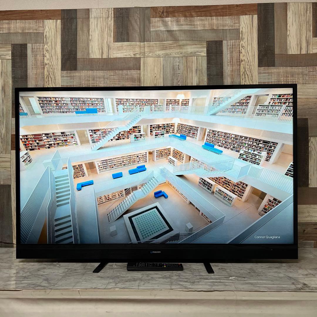 即日受渡❣️全国送料込MAXZEN50V型ゲームモード&外付HDD録画対応