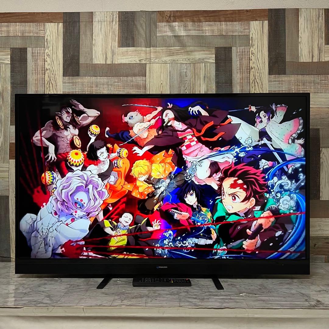 即日受渡❣️全国送料込MAXZEN50V型ゲームモード&外付HDD録画対応